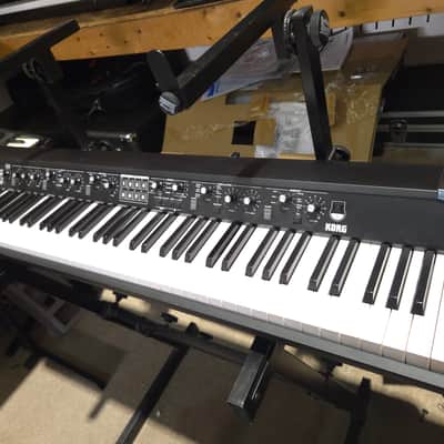 Korg SV2-88 Stage Vintage Digital Piano 2018 - Present - Black with White / Black Keys - Local Pickup Only