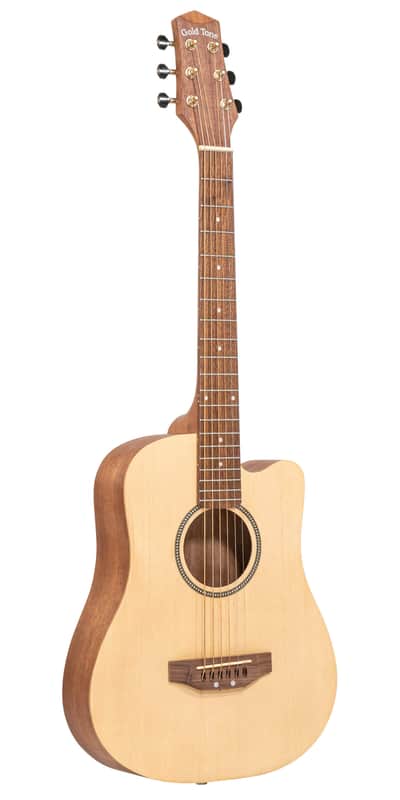 Gold Tone M-Guitar Acoustic-Electric Micro-Guitar with Gig Bag image 1