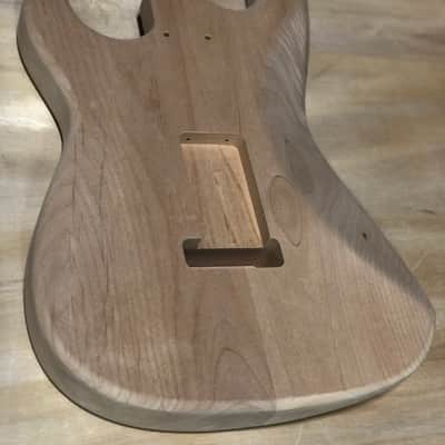 Valkenburg USA Alder 1 pc  ST Body 2023 - Alder Unfinished image 7