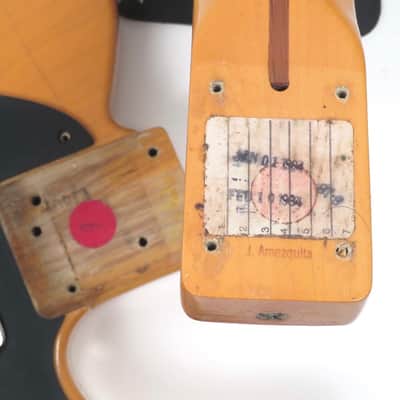 1984 Fender American Vintage '52 Telecaster Fullerton Plant 1982 - 1984 - Butterscotch Blonde image 14