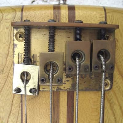Electra X635 Bass Guitar 1982 Natural Finish image 9
