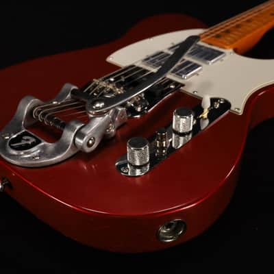 Fender Stories Collection Mike Campbell Red Dog Telecaster Maple Fingerboard Red Dog Red 248 image 1