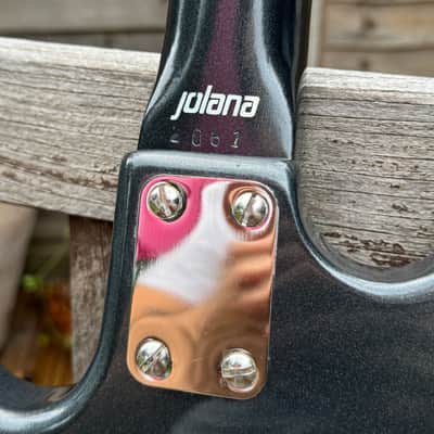 1980’s Jolana Proxima 1, Graphite Sparkle, Restored & Setup image 15