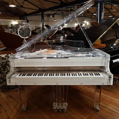 New Steinhoven GP170 Crystal Grand Piano Clear SP11080 - Sherwood Phoenix Pianos image 2