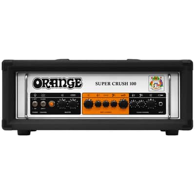 Orange Super Crush 100 Head Black image 1