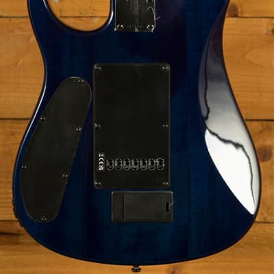 Sterling John Petrucci JP157DQM JP157 DiMarzio - Quilted Cerulean Paradise image 2