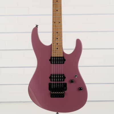 Suhr Modern Custom Firehouse Guitars Exclusive Electric Guitar, Roasted Maple Fingerboard, Burgundy Mist image 10