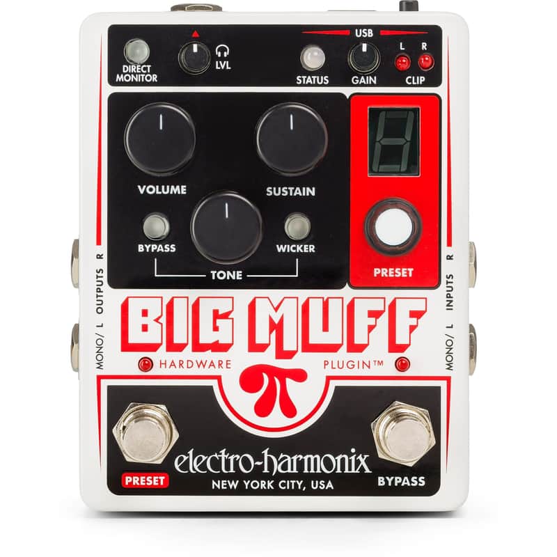 Electro-Harmonix Big Muff Pi Hardware Plugin Pedal, Open Box (Very Good) image 1