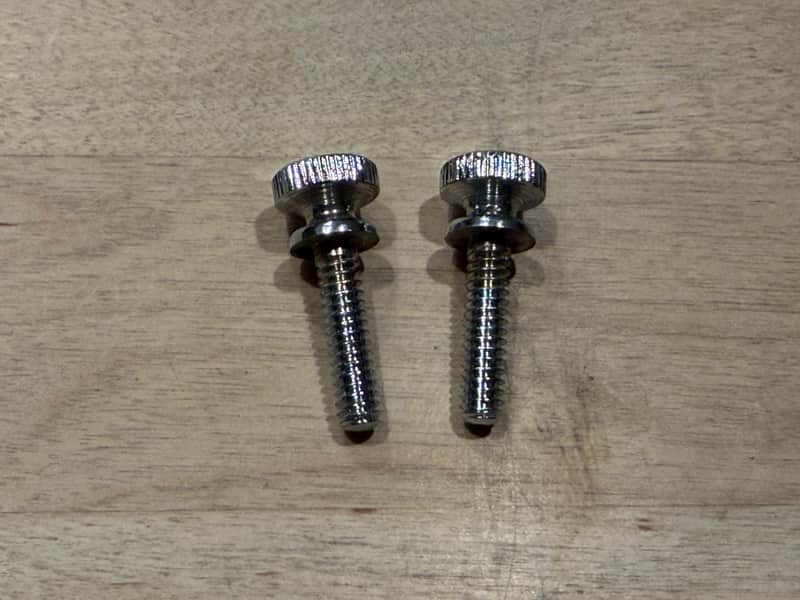Vintage 1960's - Early 1970's Rickenbacker Guitar & Bass Strap Pins Buttons Mute Bolts #2 330 360 4000 4001 image 1