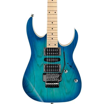 Ibanez RG Series RG470AHM Solid Body Electric Guitar, Blue Moon Burst image 1