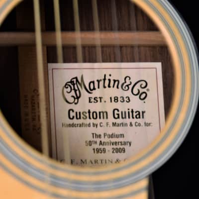 Martin Custom D-28 Limited Podium 50th Anniversary Natural ~ Mint! image 4