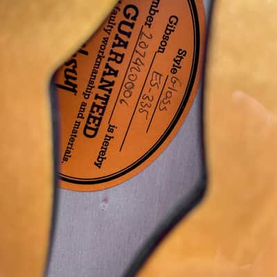 2022 Gibson ES-335 Sunburst Electric Guitar w/OHSC image 24