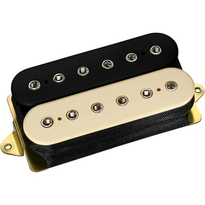 DiMarzio DP156BC Humbucker from Hell Guitar Pickup, Black/Cream image 1