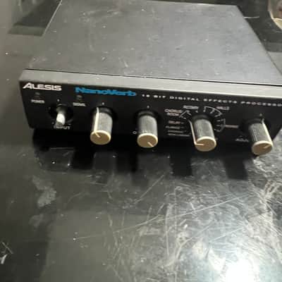 Alesis Nanoverb 18-Bit Digital Effects Processor 1990s - Black image 2