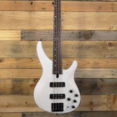 Yamaha TRBX504 4-String Bass Translucent White image 4