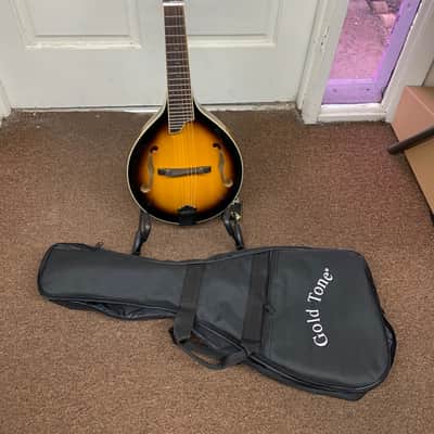 GOLD TONE GM-6 6-string LEFT HANDED Mandolin style GUITAR new GM6 Solid Top w/ Gig Bag LEFTY image 1