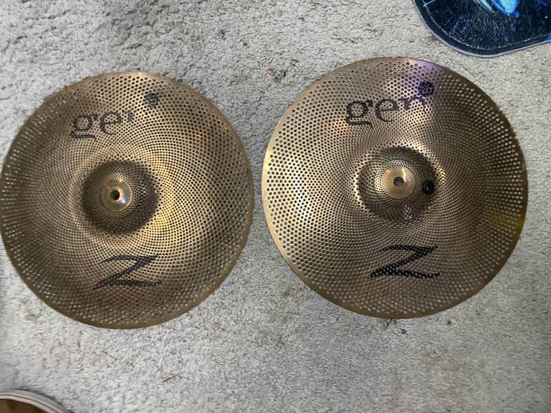 Zildjian 14" Gen16 Buffed Bronze Hi-Hat Cymbals (Pair) 2014 - 2020 - Traditional image 1