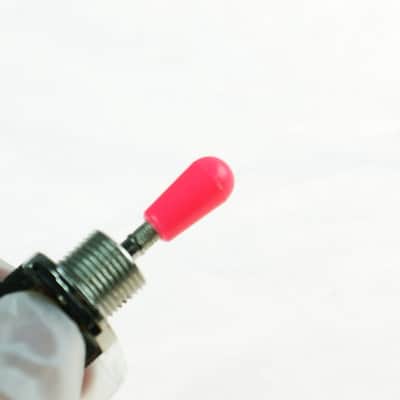 Metric M3.5 Switch Tip knob cap for Toggle Pickup Selector ,Plastic /Pink image 2