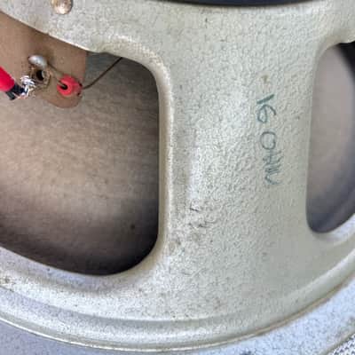 Marshall Celestion 12" Speaker 16 Ohm Late 70s - Made in England Black image 6