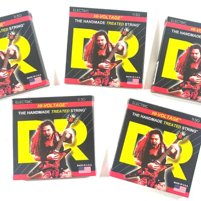 DR Guitar Strings Electric 5 Sets Dimebag Darrell Hi-Voltage 11-50