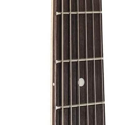 Washburn SDFTB Sonamaster Deluxe Electric Guitar. Trans Black image 7