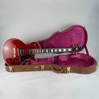 Gibson Les Paul Custom - USA 2013 - Custom Shop - Wine Red - Case included image 1