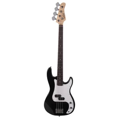 Glarry GP Electric Bass Guitar Black w/ 20W Amplifier image 2