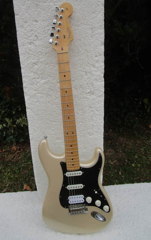 Fender Stratocaster Guitar, 2008, USA, Blizzard Pearl, Suhr & D. Allen Pu's, Great Guitar image 1