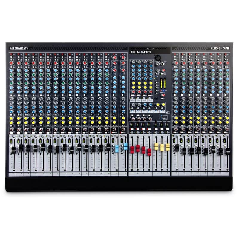 Allen&Heath GL2400-424 24ch アナログミキサー Allen & Heath GL2400-24 4-Group 24-Channel Mixing Console | Reverb