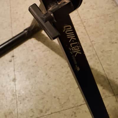 Used Quik-Lok Two Tier Keyboard Stand, Good Sturdy X-style Stand For 2 Instruments! image 3