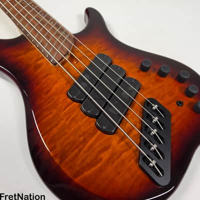 Dingwall Combustion C3 5-String Vintage Burst w/ Pau Ferro Fingerboard 9.38lbs 19474B B-Stock image 10