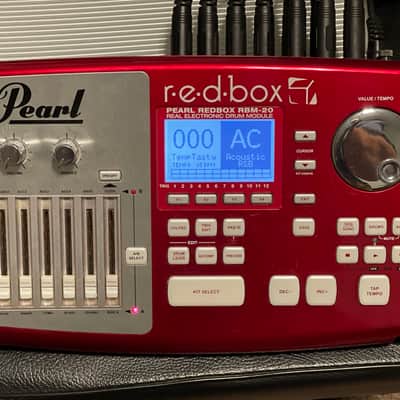 Pearl R.E.D. Box RBM-20 e-Pro Live Electronic Drum Kit Module with Wire Harness (Used) image 1