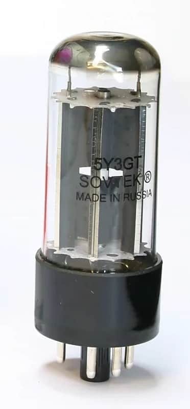 Ruby Tubes 5Y3GT Sovtek Rectifier Tube image 1