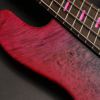 Dingwall Super J 4 - Charcoal to Pink Reverse Burst image 9