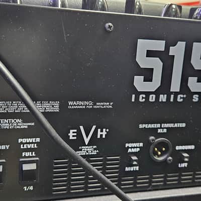 EVH 5150 Iconic Series 40-watt 1 x 12-inch Tube Combo Amp - Black -  NEW image 4