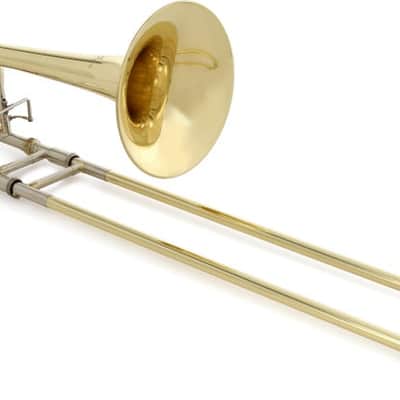 Antoine Courtois Legend 420 Professional Trombone - F Attachment - Yellow Brass Bell - Clear Lacquer (LegTbn420YRd2) image 1