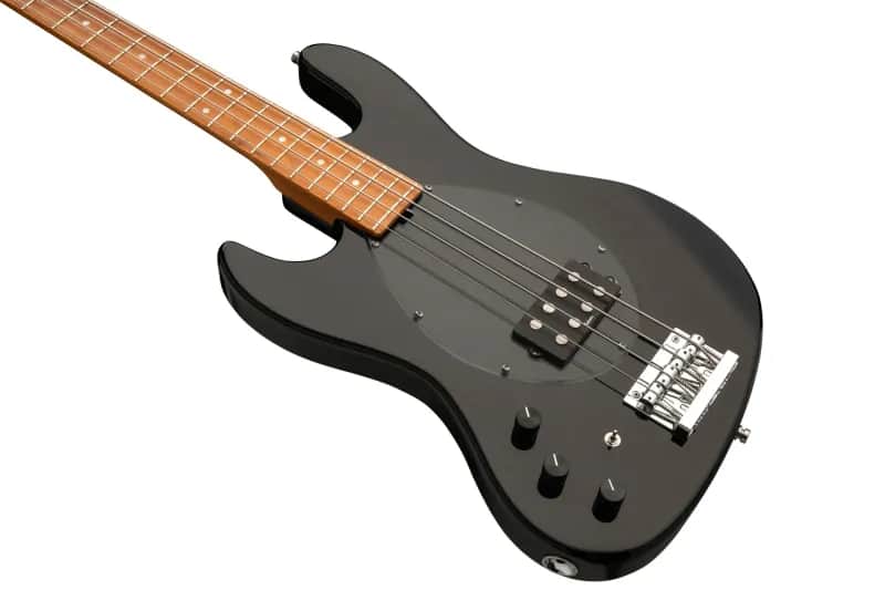 Sadowsky MetroExpress 21-Fret Vintage M Bass, Roasted Maple Fingerboard, Lefthand, 4-String - Solid Black High Polish image 1