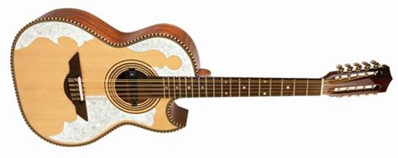 H. Jimenez El Patron Acoustic-Electric Bajo Quinto (Natural) image 1