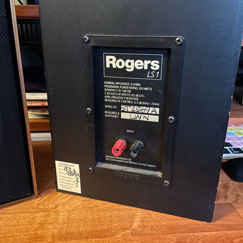 Rogers LS1 Pair of Speakers | Reverb