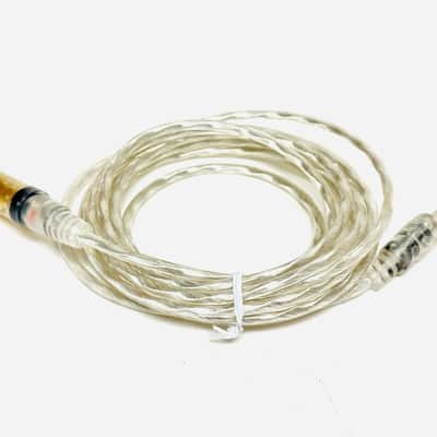 10ft Extension Transparent Aux Clear Dual Trigger Long Cable for Roland or Alesis Drum Pads Extender image 3
