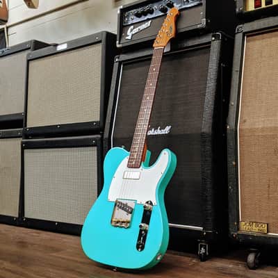 Creston T-Style Guitar - Seafoam Green - 2014 image 1