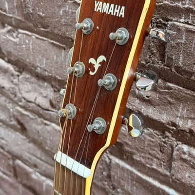 Yamaha FG730S Solid-Top Acoustic Guitar w/ Installed DiMarzio Soundhole Pickup image 3