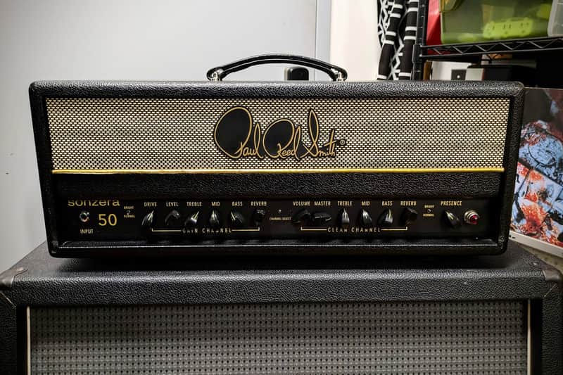 PRS Sonzera 50 2-Channel 50-Watt Guitar Amp Head 2017 - 2020 - Black image 1