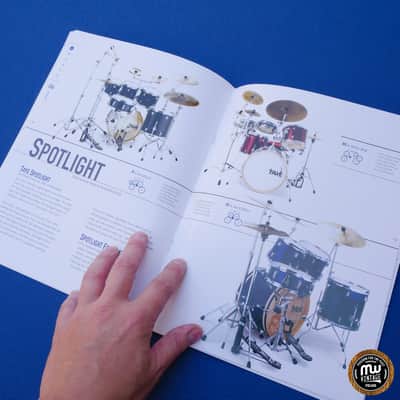 Taye Company Drums And Hardware Catalog 2000s RARE image 8