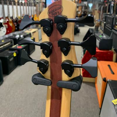 Roscoe 6-String Fretless "Jon Jon" Signature Rasta Bass image 13