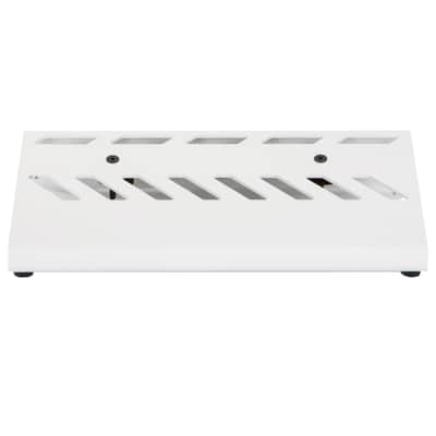 Gator Cases GPB-LAK-WH Small White Aluminum Guitar Bass Pedal Board w Carry Bag image 4