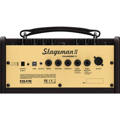 NUX Stageman II Charge AC-80 Acoustic Amplifier image 7