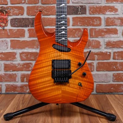 Hamer Californian Set Neck Flame Maple Top Antique Burst 1992 w/OHSC image 1