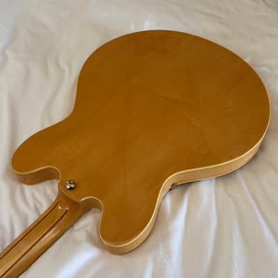 Vintage 1994 Epiphone Sheraton - Made in Korea (MIK) - Natural - Free Pro Setup image 12