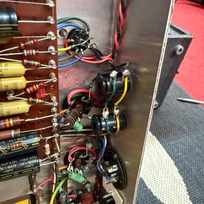 Marshall 1966  JTM 45 no reissue Echter Alter Marshallamp VINTAGE 1966 - schwarz image 18